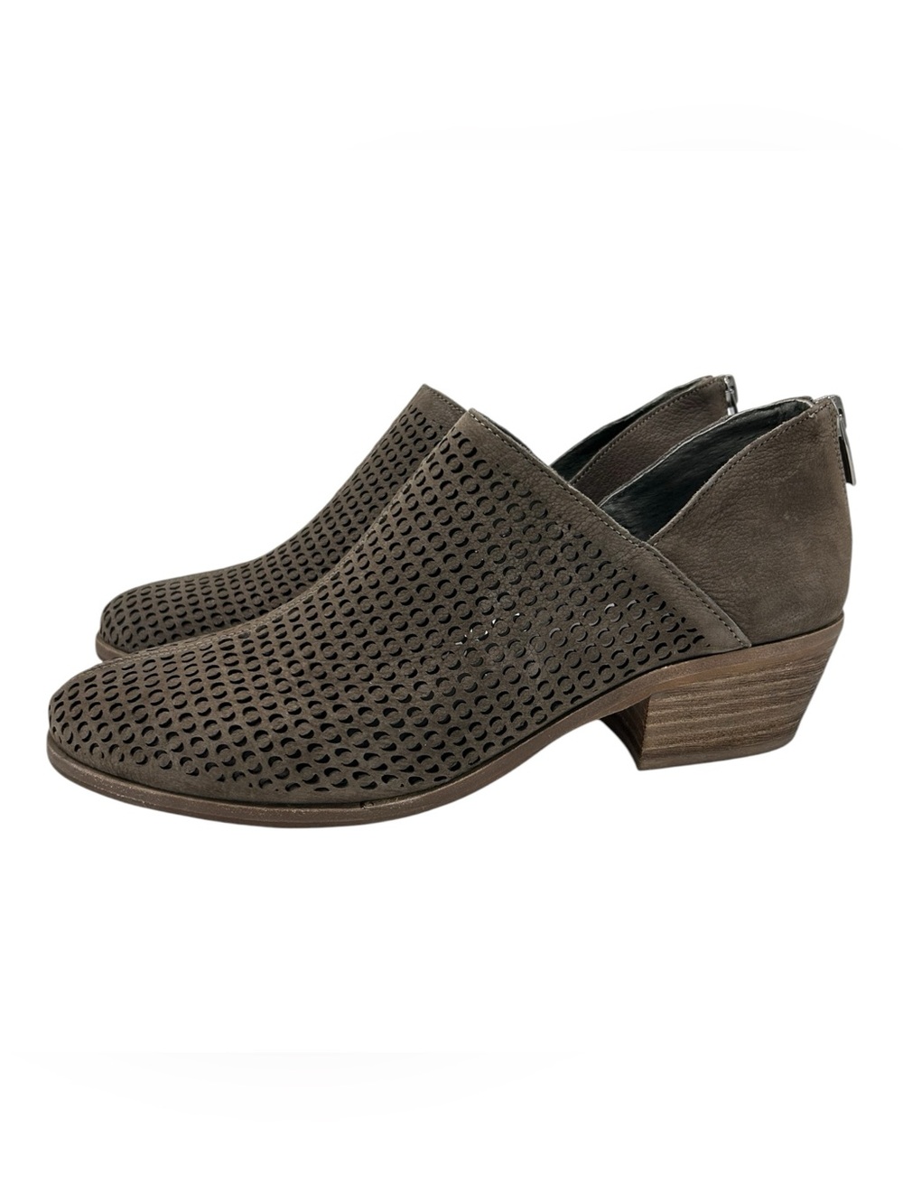 Vince Camuto Paleta Perforated Bootie Brown US 9.5 M